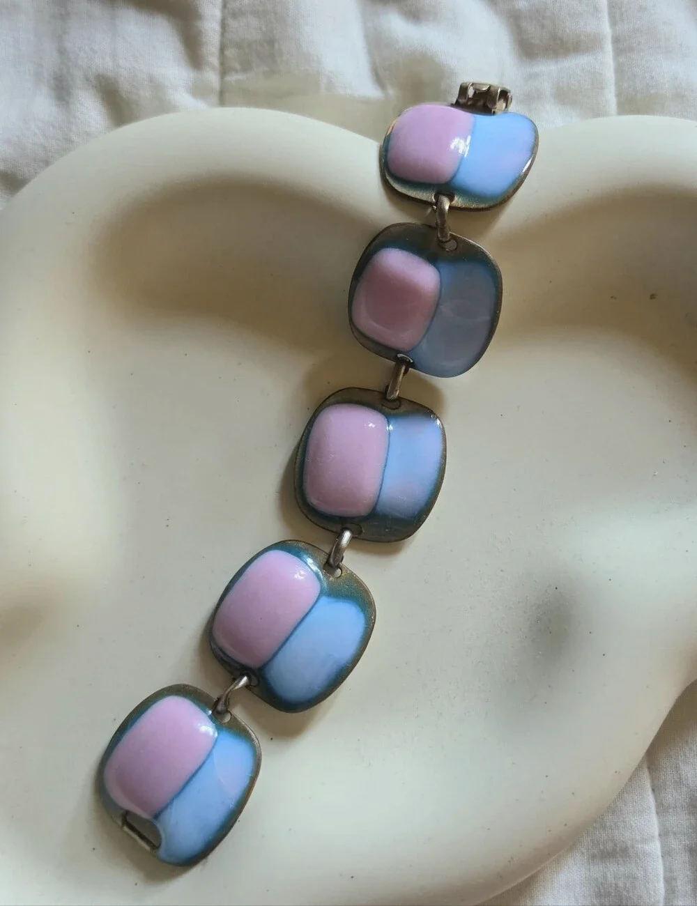 Kay Denning Vintage Enamel Bracelet